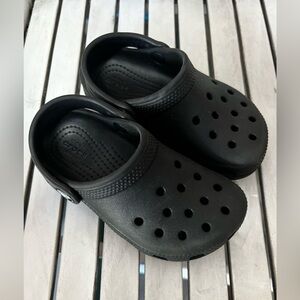 CROCS Black Slip-On Footwear